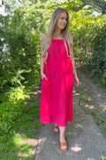 CallumCC Smock Long Strap Dress | Margherita | Kjole från Co'couture 