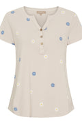 Cecilie T-shirt | D Beige