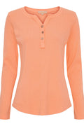 Magali Ls T-shirt | Salmone
