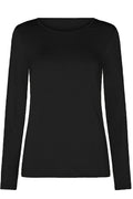 Blus med daisymotiv | Svart