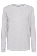 Ulla Ls T-shirt | Vit