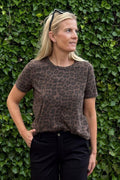 Zelda S/S T-shirt | Mocca Leo