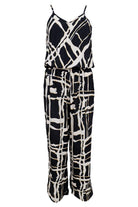 Luna Ella Jumpsuit | Black Art | Kjole fra Black Colour