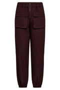 Luna Pocket Pant | Vinröd
