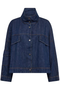 Delina Denim Box Jacket 30170 | Mörk Denim