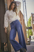 Shania Fluffig Blus 35889 | Off White