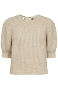 Coralie Rosett Rib Stickad 32135 | Benfärgad
