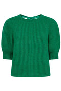 Coralie Rosett Rib Stickad 32135 | Grön
