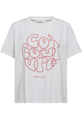 Siara Cocouture T-shirt 33148 | Vitvinröd
