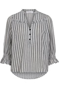 Nora Volangblus 35798 | Vit svart
