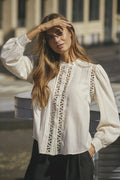 Aila spetsskjorta 35867 | Off White