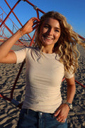 Natalia Ss Blus | Elfenbensvit