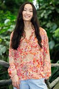 Luna blus | Pacifique Orange