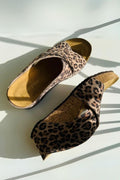Frances Sandal Wedge | Brownleopard