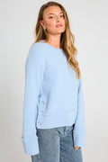 Mulletröja 204036 | Chambray Blå Melange