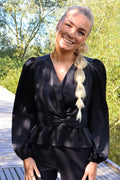 Tiki Ls Twist Blus | Svart