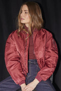 Libby Bomberjacka 30364 | Vinröd