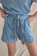 Meggi Denimshorts Shorts | Shorts Ljusblå