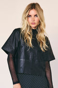 Phoebe Lädertröja 35732 | Svart