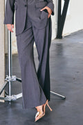 Liane Panel Wide Pant 31397 | Mörkgrå