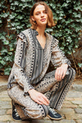 Snygg blus 204574 | Simply Taupe Black