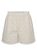 Sara Shorts | Krämrosa Blommor