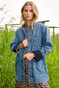 Nanna Jacka | Mellanblå Denim