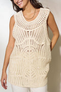 Virkat linne | Beige