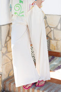 Davina Wide Leg Pant | Krämfärgad