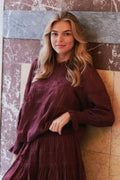 Ebba S Voile Blus | Bourgogne