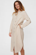 Lava Klänning 204307 | Helt enkelt Taupe Off White