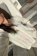 Camisa Stripe Blus 162082 | Creme