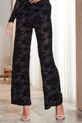 Spetsleggings | Svart
