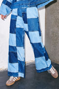 Patchcc Jeansbyxor | Denimblå