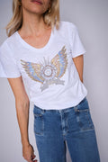 Gethi Deco T-shirt | Vit