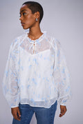 Eisara Flob Blus | Vit