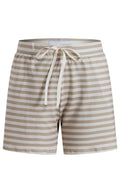 Alma Shorts | Sand Elfenbensränder