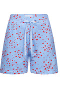 Alma Shorts | Ljusblå Rosa Hjärta
