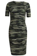 Alma Ss Turn Klänning | Dusty Camo