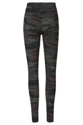 Alma Leggings (Fleece) | Dusty Camo Mörkbrun