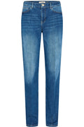 Stella raka långa jeans | Blå