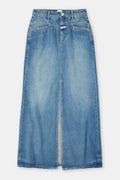 Denimkjol | Mörkblå