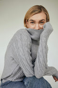 Claura Pullover 202661 | Ljusgrå Melange
