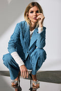 Prism Wide Pant 31470 | Denimblå