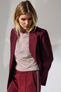Kyle Enkel Oversize Kavaj 30297 | Vinröd