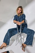 Dean Denim Wide Pants 31468 | Denimblå