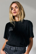 Siara Acid Outline Tee 33144 | Svart