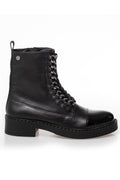 New Rock Patent Stövel | Svart Silver