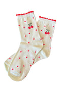 Belle Cherry Strumpor | Vita