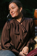 Jaz Rosettblus | Brun